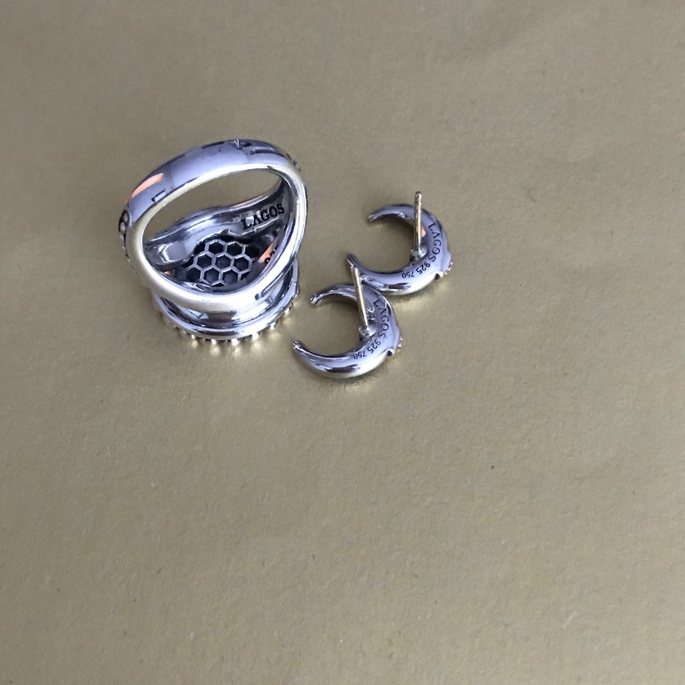 Lagos earrings&ring - Picture 3 of 16